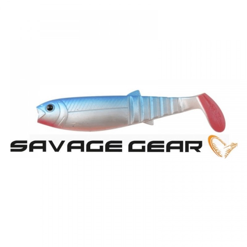 Savage Gear Cannibal Shad Blue Pearl силиконова примамка