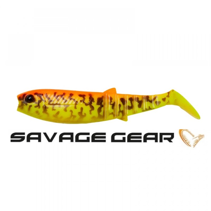 Savage Gear Cannibal Shad Burbot Golden Ambulance силиконова примамка
