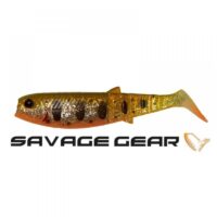 Savage Gear Cannibal Shad Olive Smolt UV силиконова примамка