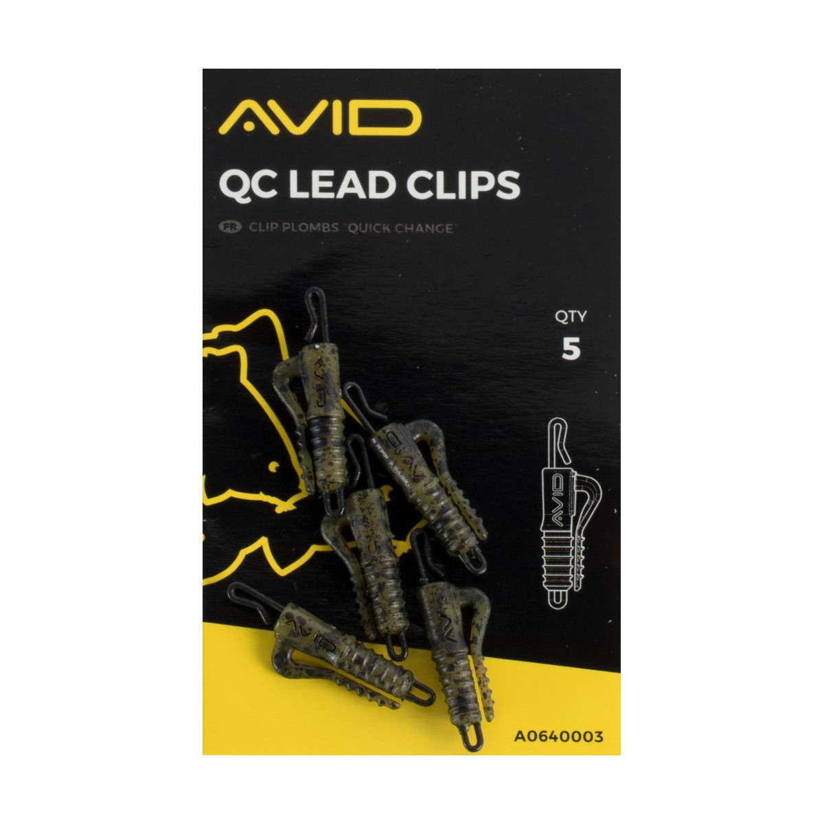Клипс за олово Avid Carp QC Lead ClipsКлипс за олово Avid Carp QC Lead Clips