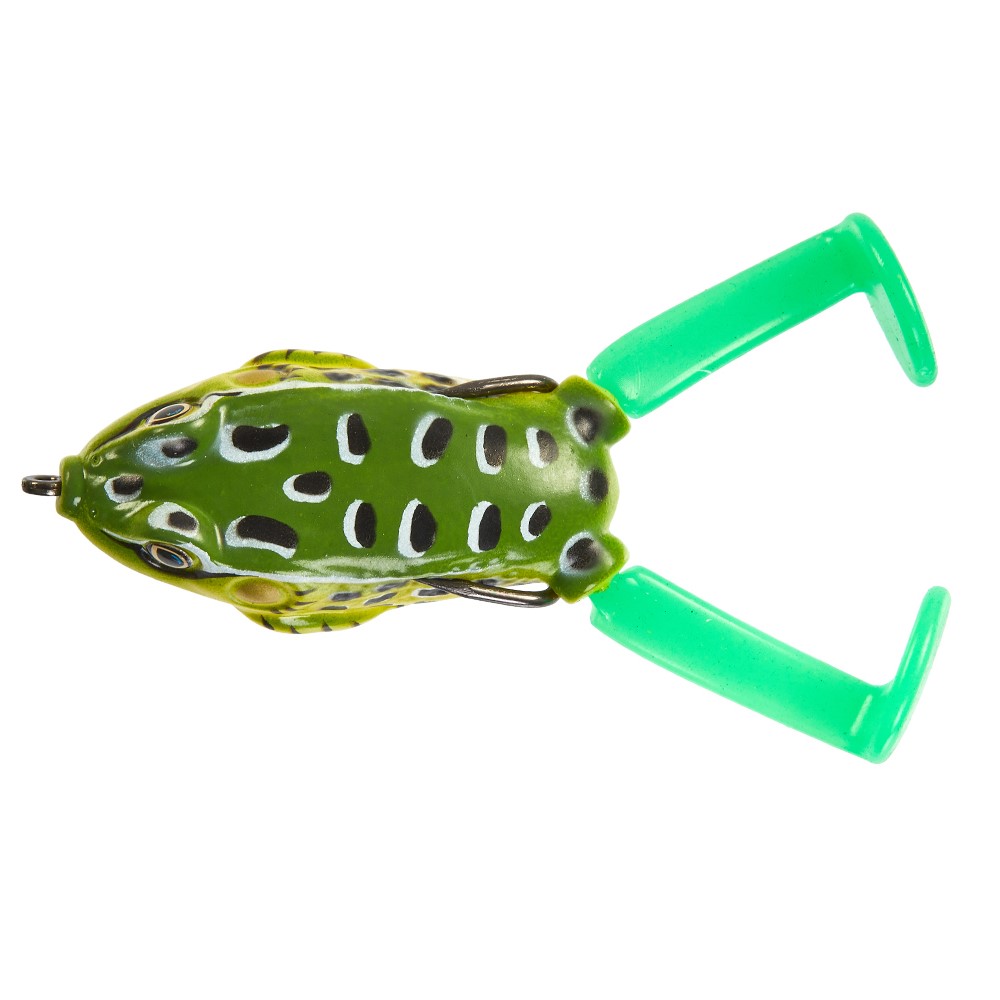 Силиконова жаба Lucky John 3D Freddy Frog цвят 008