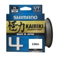 Плетено влакно Shimano Kairiki 4 Steel Gray