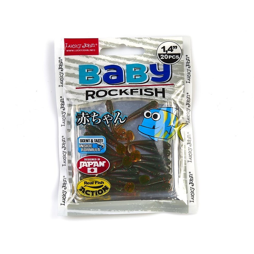 Силикони Lucky John Baby Rockfish 085 Nagoya Shrimp 3.5cm