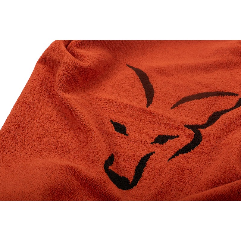 Плажна кърпа Fox Beach Towel Black / Orange