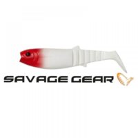 Savage Gear Cannibal Shad Red Head силиконова примамка