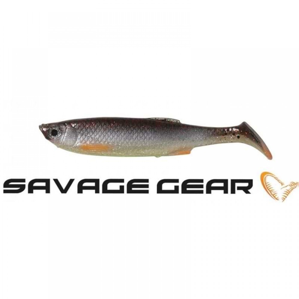 Savage Gear LB 3D Bleak Paddle Tail Green Pearl Silver силикони