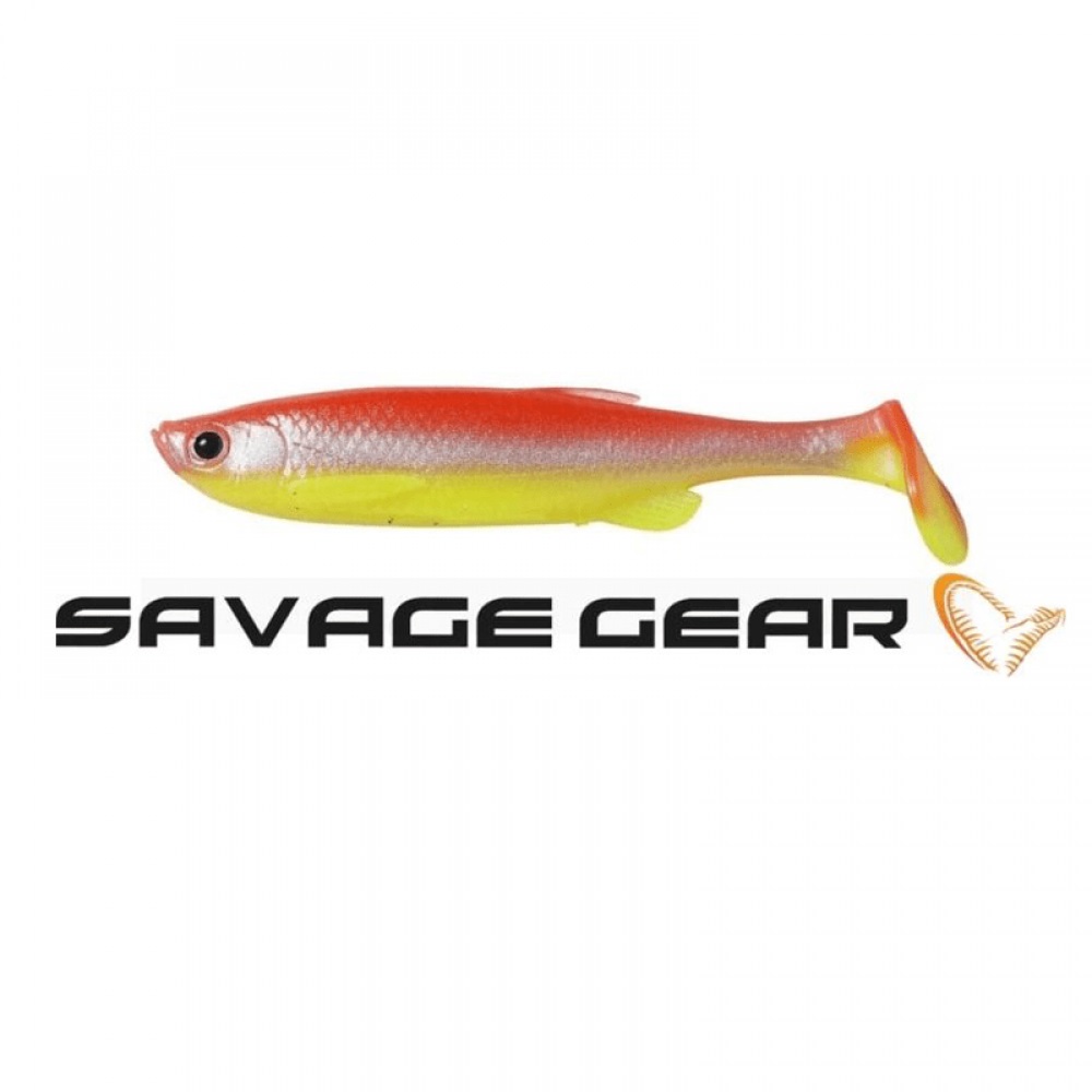 Savage Gear LB 3D Fat Minnow T-Tail YR Fluo силиконова примамка