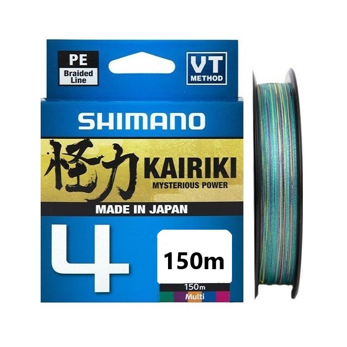 Плетено влакно Shimano Kairiki 4 Multi Color