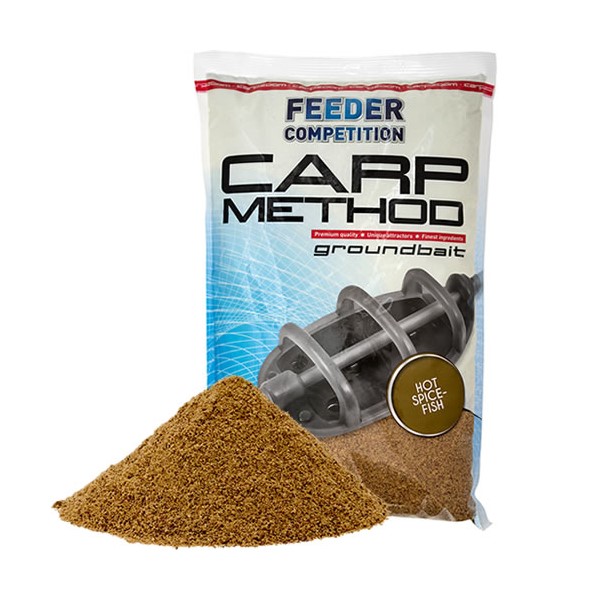 Захранка CZ Carp Method Groundbait Hot Spice-Fish