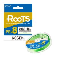 Плетено влакно Gosen Roots PE X8 Light Green 150м
