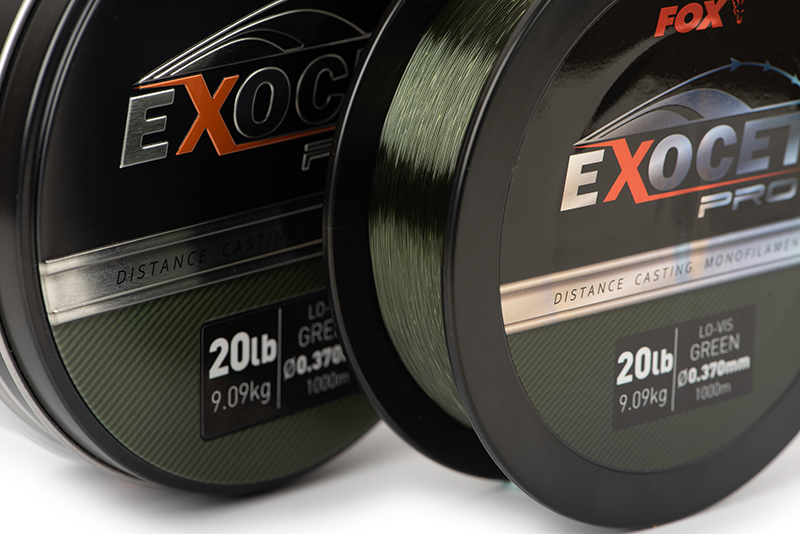 Шаранско влакно Fox Exocet Pro Mono Lo-vis Green 1000m