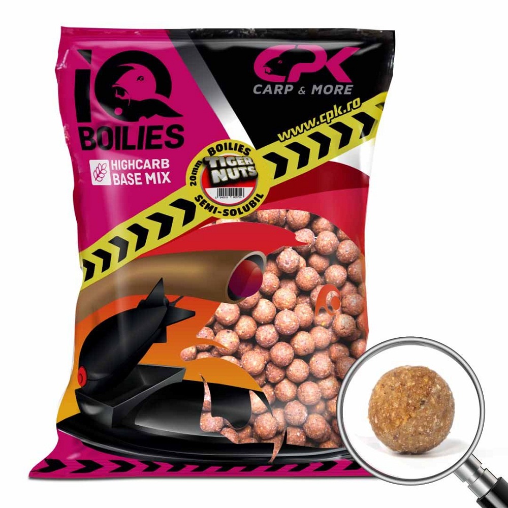 CPK IQ Boilies Tiger Nuts 800g протеинови топчета