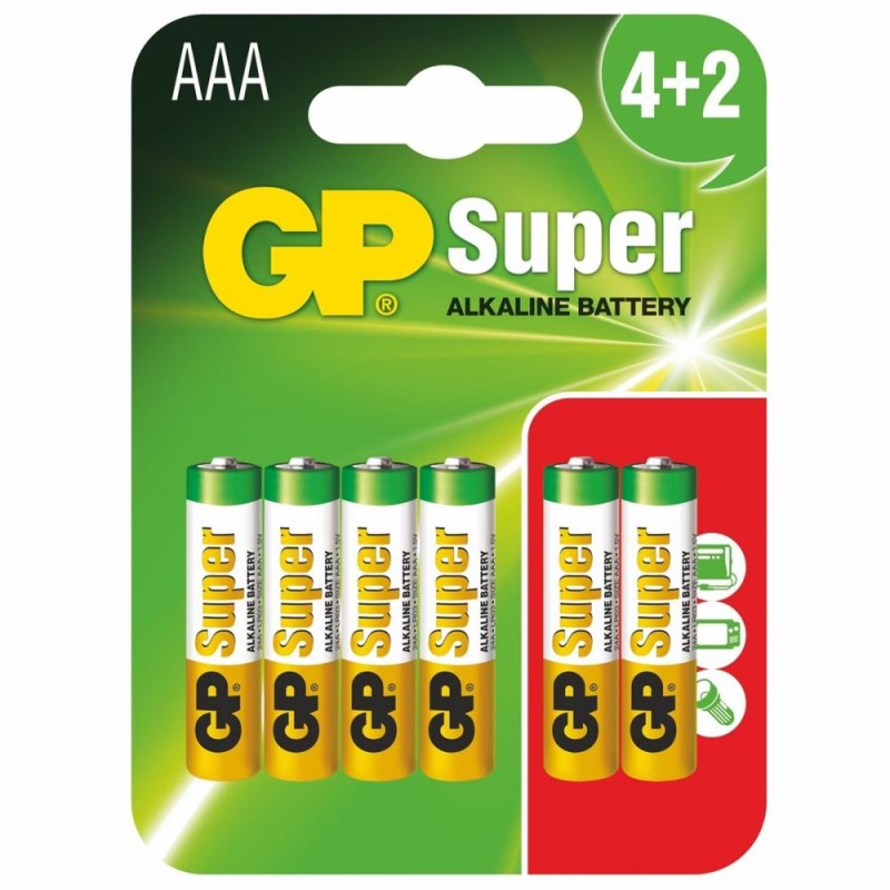 Батерия GP Super Alkaline AAA 1.5V