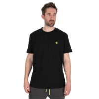 Тениска Matrix Large Logo T-Shirt Black Lime