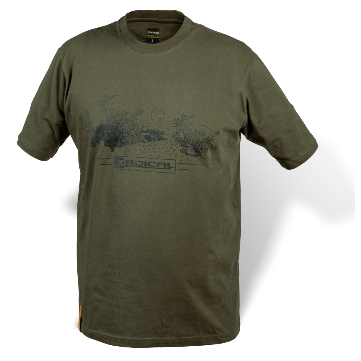Тениска Quantum Radical Style Shirt Olive Brown