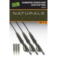 Монтаж за олово Fox Naturals Submerge Power Grip Lead Clip 40lb