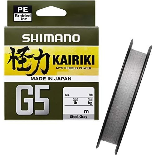 Плетено влакно Shimano Kairiki G5 Steel Gray 150m