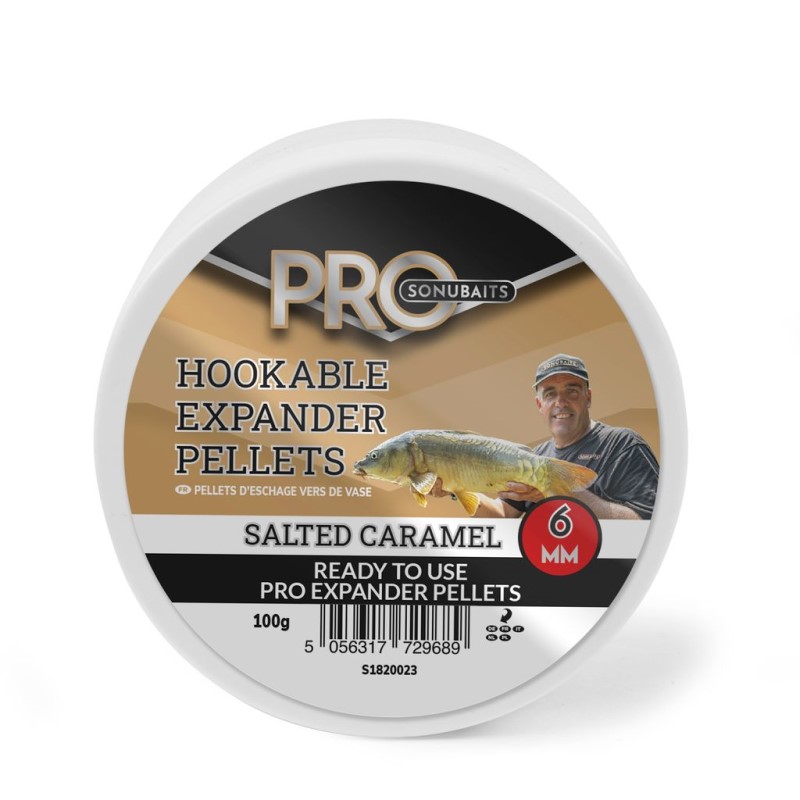 Sonubaits Pro Hookable Expander Pellets Salted Caramel пелети за кука